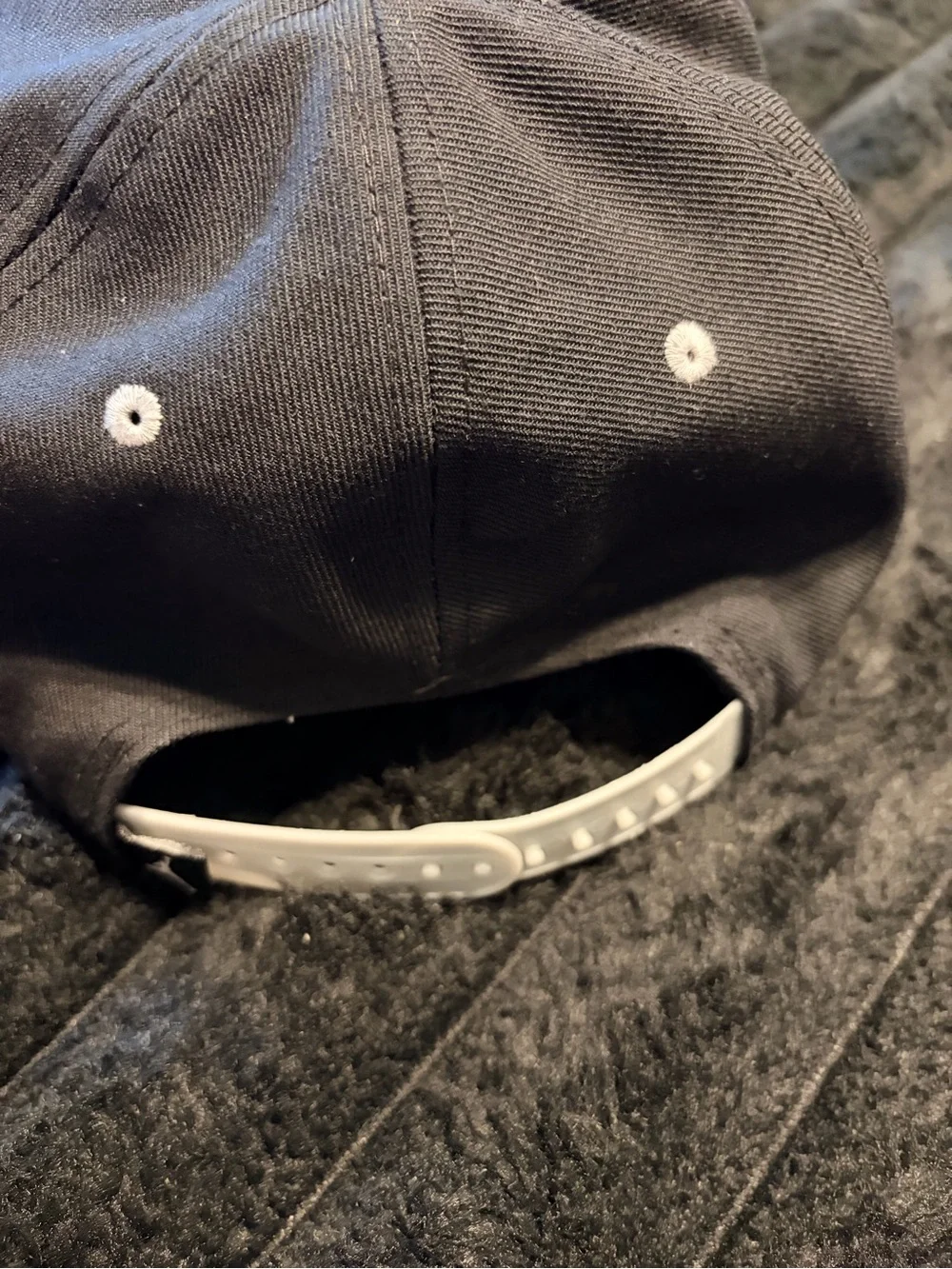 Jordan Black & White Jumpman Snapback Hat